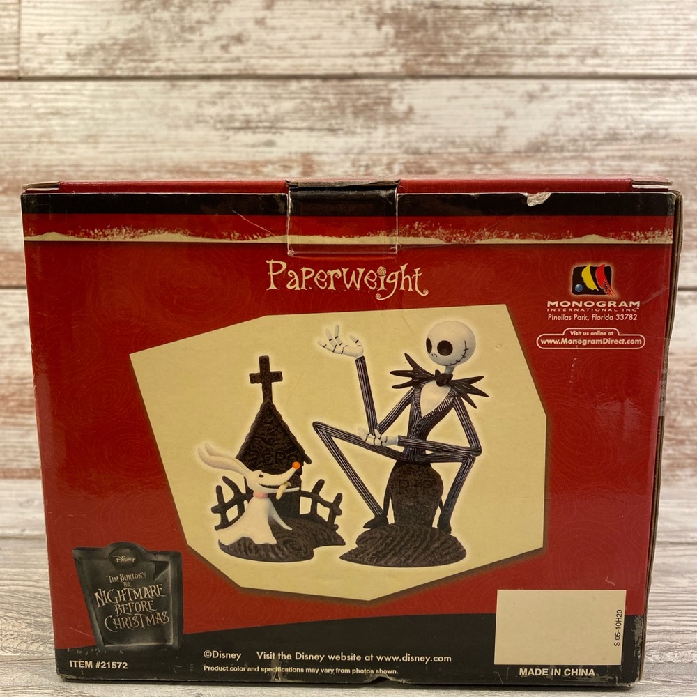 Nightmare Before Christmas Paperweight